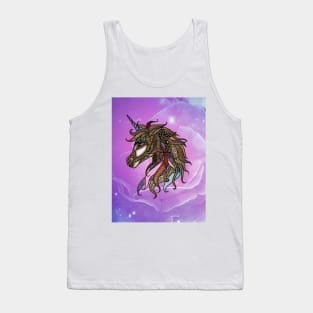 Wonderful colorful unicorn Tank Top